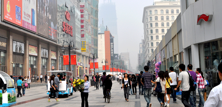 Downtown Tianjin