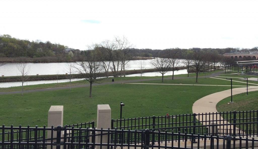 The Raritan River is an integral component of New Brunswick's Rail>Arts>River project.