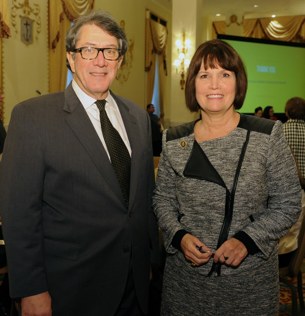 AAF President and CEO, Ron Bogle and Rep. McCollum.